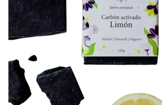 Bujas Jabón de Carbón Activado y Limón 125g